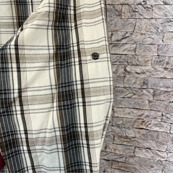 Beverly Hills Polo Plaid button up Shirt 2X Men - Picture 2 of 5